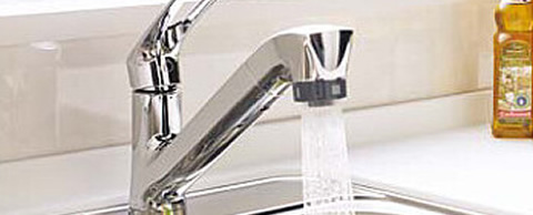 省エネシングル水栓